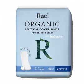 Rael Organic Cotton Cover Pads for Bladder Leaks - Ultimate