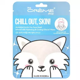 The Crème Shop Chill Out Skin Animated Arctic Fox Face Mask