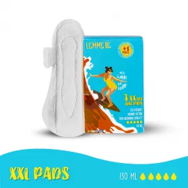 Lemme Be XXL Sanitary Pads (Box of 7)