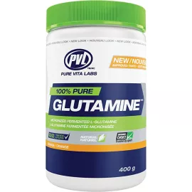 PVL 100% Pure Glutamine Orange 400g