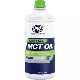 PVL 100% Pure MCT Oil Unflavored 946 ml