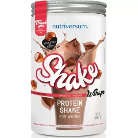 Nutriversum Wshape Shake Hazelnut Chocolate 500g
