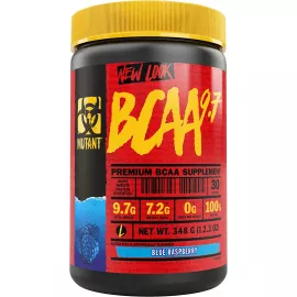 Mutant BCAA 9.7 Blue Raspberry  12.3 Oz 348 g