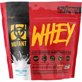 Mutant Whey Cookies and Cream  2.27 kg 5 lbs