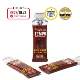VELOFORTE Real Fruit Electrolyte Flavour Energy Gel 9 x 33g