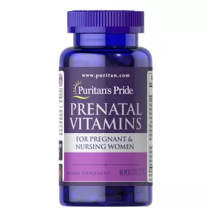 Puritan's Pride Prenatal Vitamins Caplets 100's