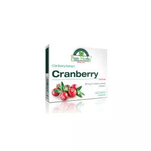Olimp Labs Pure Herbs Cranberry Premium Extract + Vitamin C Capsules 30’s