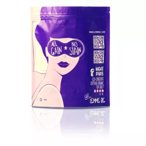 Lemme Be Heavy Flow Night Pads 100% Cotton Certified - (Box Of 8)