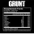 Redcon1 Grunt Amino EAA+BCAA Mango Flavor 285g