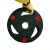 1441 Fitness Black Red Tri-Grip Olympic Rubber Plates 5 Kg