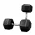 1441 Fitness Rubber Hex Dumbbells (15 Kg) â€“ Solid Cast Iron Core Rubber Coated Head