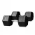 1441 Fitness Rubber Hex Dumbbells (50 Kg) â€“ Solid Cast Iron Core Rubber Coated Head