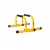 Lebert Fitness Parallettes Push Up Dip Stand (12''H x 25''L x 16''W) S - Yellow