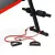 1441 Fitness Adjustable Curved Sit Up Ab Bench with Leg Support