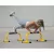 Lebert Fitness Parallettes Push Up Dip Stand (12''H x 25''L x 16''W) S - Black