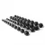 1441 Fitness Rubber Hex Dumbbells - 15 lbs