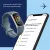 Fitbit Charge 5 Health & Fitness Tracker Blue Platinum Stainless Steel