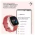 Fitbit Versa 4 Fitness Watch Pink Sand & Copper Rose Aluminium