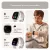Fitbit Sense 2 Health & Fitness Watch Lunar White & Platinum Aluminium