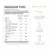 Vegan Protein - 4 Vegan Proteins - Natural Chocolate Flavor - 500g (20 Servings)