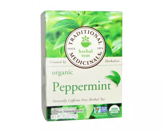 Traditional Medicinals Peppermint 16 Tea Bags