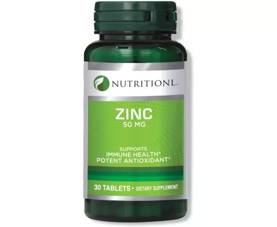 Nutritionl Zinc 50mg Tablets 30's