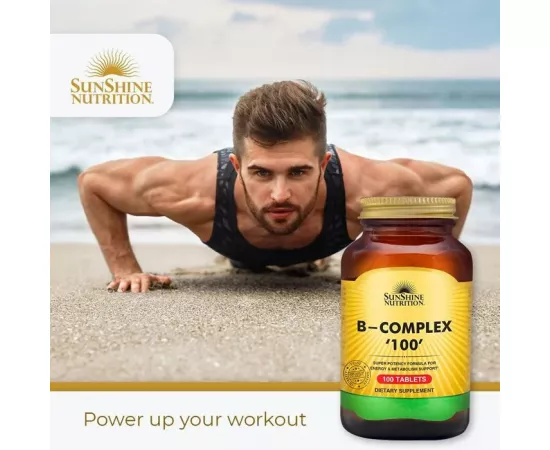 Sunshine Nutrition B-Complex 100 Tablets