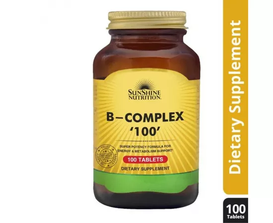 Sunshine Nutrition B-Complex 100 Tablets