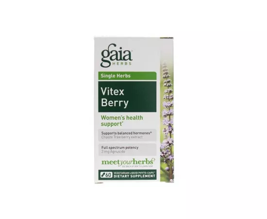 Gaia Herbs Vitex Berry Women's Health Support Capsules 60's