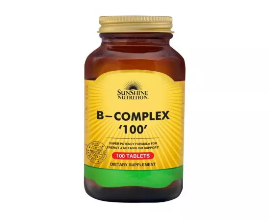 Sunshine Nutrition B-Complex 100 Tablets