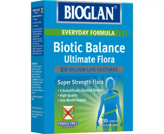 Bioglan Biotic Balance Ultimate Flora Supplement Capsules 30's