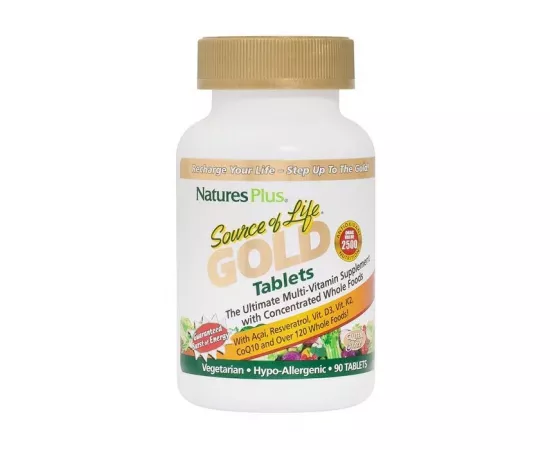 Natures Plus Source Of Life Gold Tablets 90's