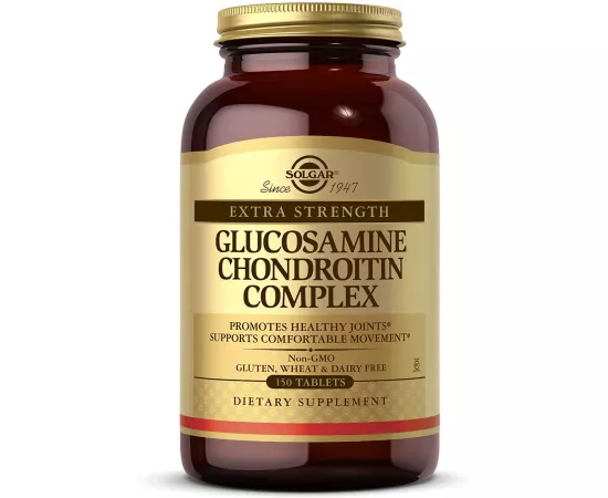 Solgar Extra Strength Glucosamine Chondroitin Complex Tablets 150's