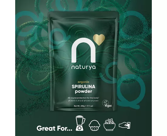 Naturya Organic Spirulina Powder 200 g