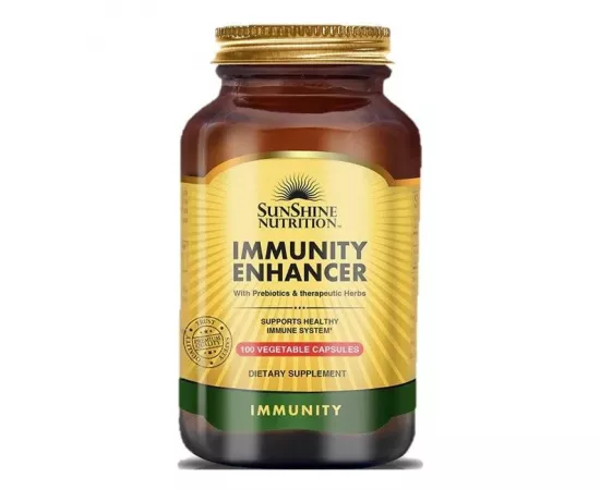 Sunshine Nutrition Immunity Enhancer With Prebiotics 100 Vegetable Capsules