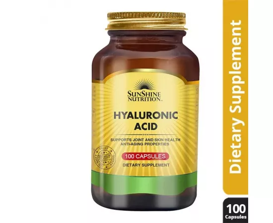 Sunshine Nutrition Hyaluronic Acid 100 mg Capsules 100's