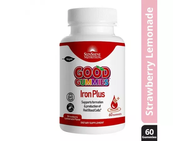 Sunshine Nutrition Good Gummies Iron Plus Gummies 60's