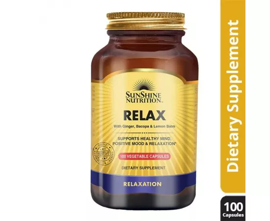 Sunshine Nutrition Relax 100's Vegetable Capsules