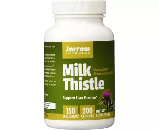 Jarrow Formulas Milk Thistle Dietary Supplements x 200 Veggie Caps