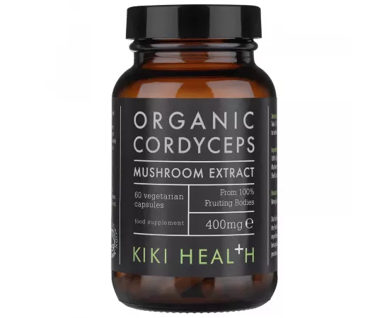 Kiki Health Organic Cordyceps Vegetarian Capsules 60's