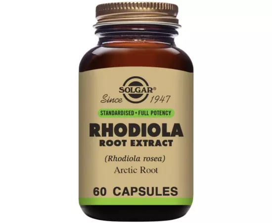 Solgar Rhodiola Root Extract Vegitarian Capsules 60'S