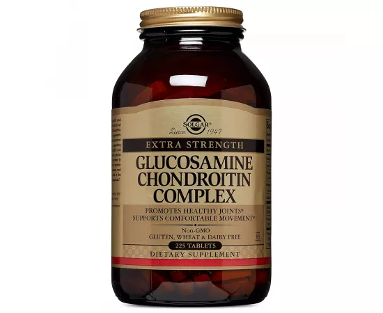 Solgar Extra Strength Glucosamine Chondroitin Complex 225 Tablets