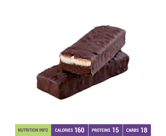 Qvie Dark Chocolate Smores Bar For Weight Loss 7 x 45 g