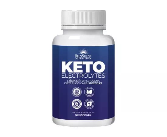 Sunshine Nutrition Keto Electrolytes 120's Capsules