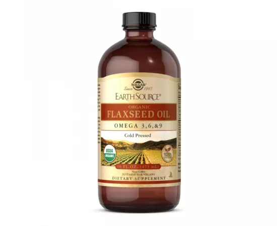 Solgar Earth Source Flaxseed Oil 473 ml