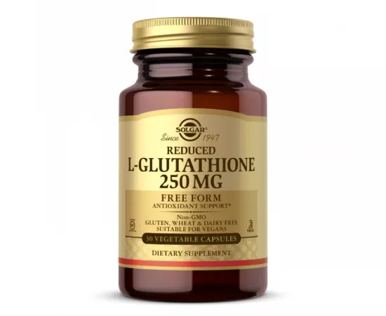 Solgar L Glutathione 250 mg Vegetable Capsules 30's