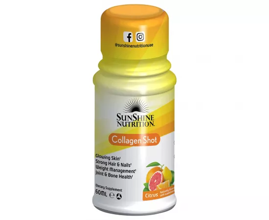 Sunshine Nutrition Collagen Shots Citrus Flavour 60 ml x 12 pcs