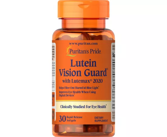 Puritan's Pride Lutein  Vision Guard with Lutemax 2020 Softgels 30's