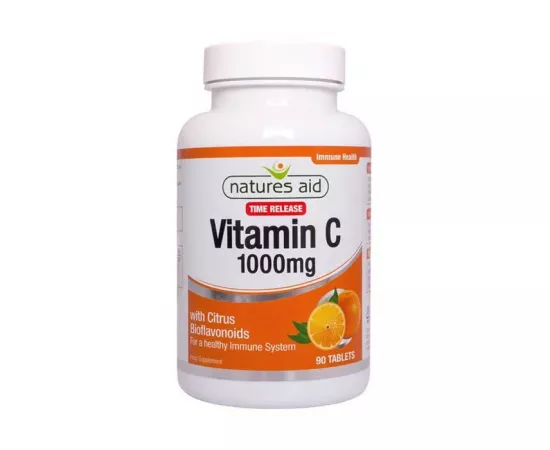 Natures Aid Vitamin C 1000 mg Time Release Tablets 90'S