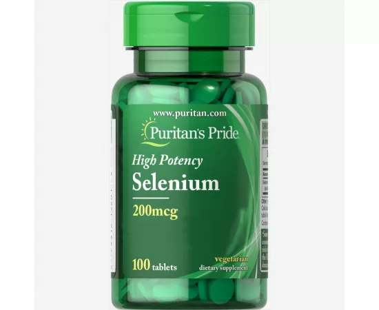 Puritan's Pride Selenium 200 MCG Tablets 100's